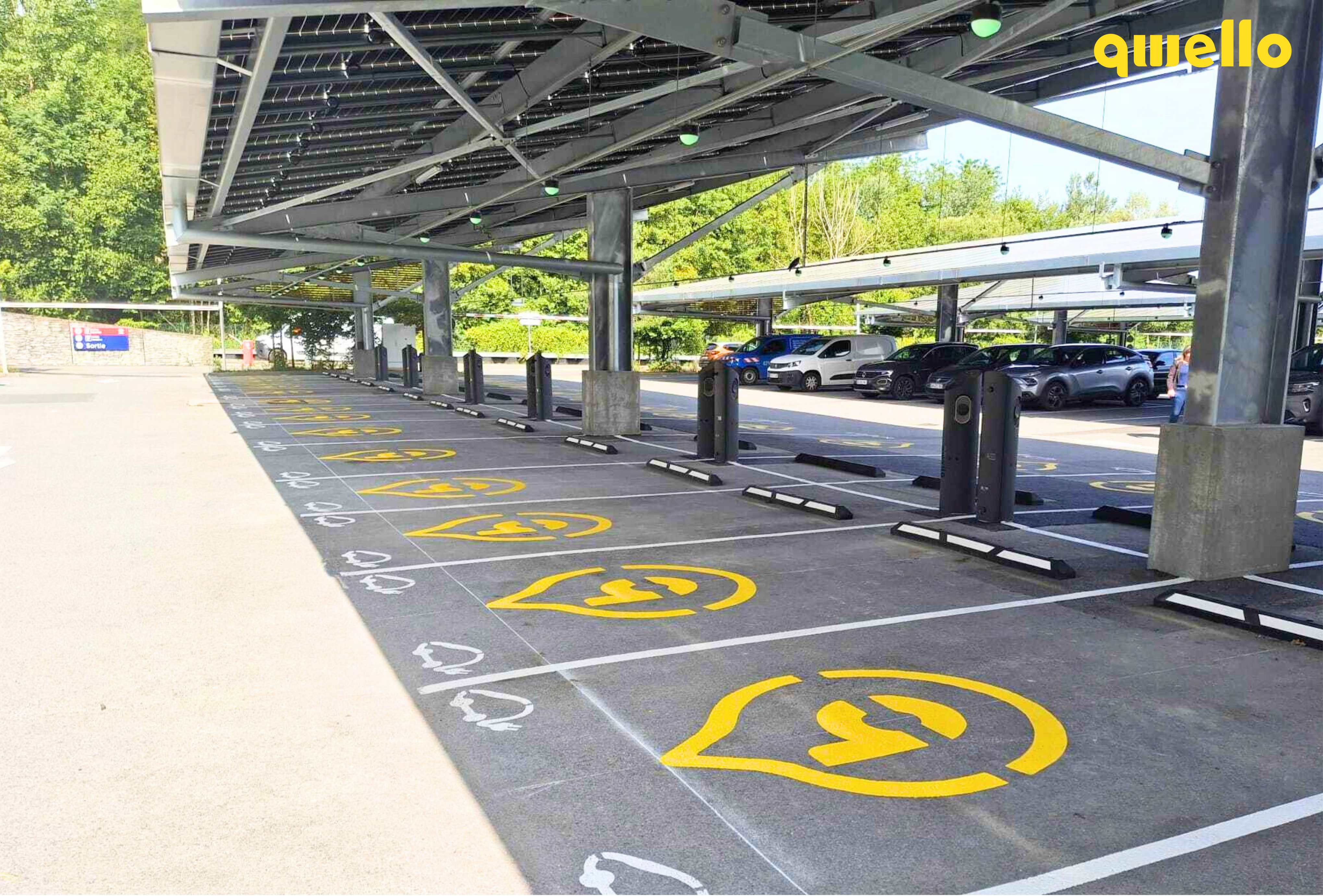 Qwello France Commissions the Largest CP22 Charging Station at Ametzondo Shopping Mall in Bayonne