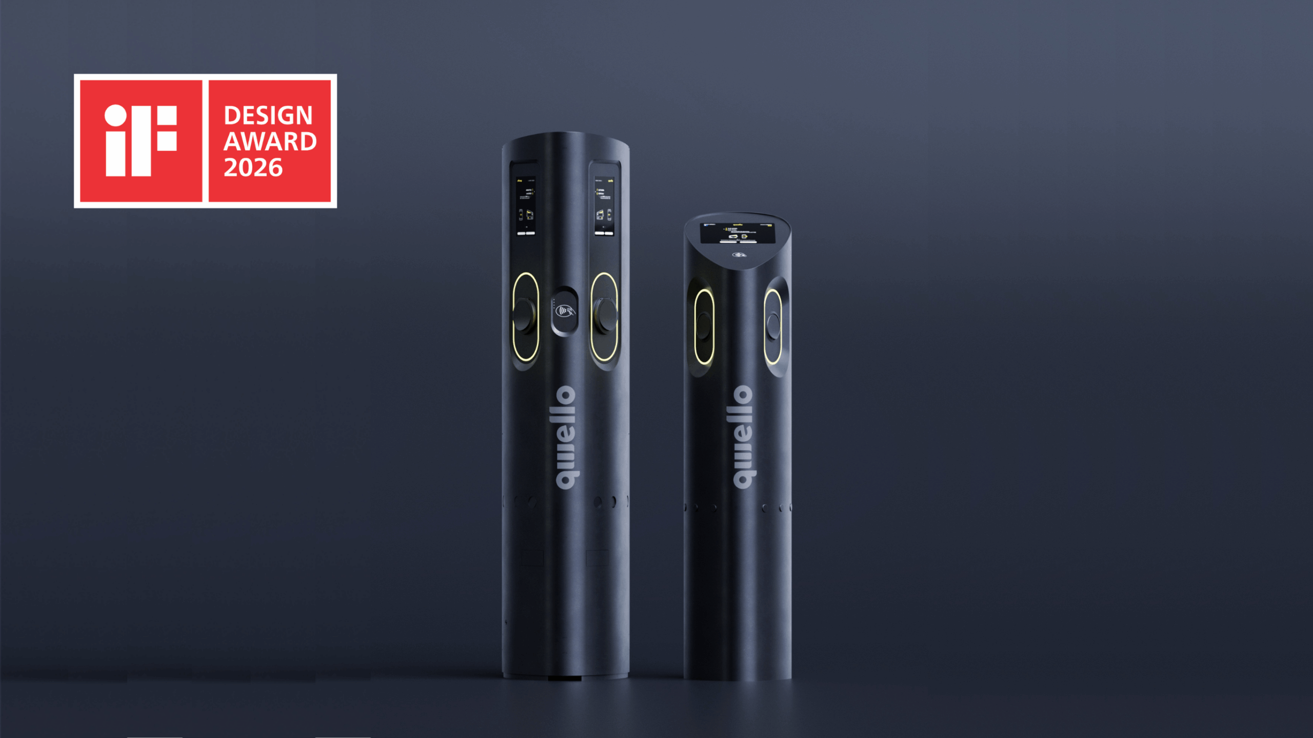 Qwello Charging Stations Win the iF DESIGN AWARD 2026